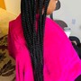 Box Braids-Natural-26”(Mid Back)