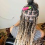 Crochet Braids, Faux, butterfly goddess Locs