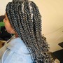 Senegalese Twist- midback