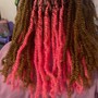 Small Senegalese Twist mid back