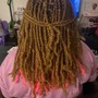 Small Senegalese Twist mid back