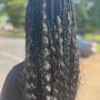 Small Senegalese Twist mid back