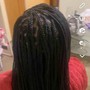 X-small knotless braids