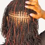 Micro Starter Loc Braids/twists (with your own hair)