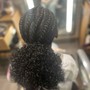 Crochet Braids( Non-PreLooped) w/o added braiding hair