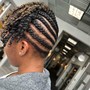 Two Strand Twist On Locs