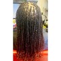 Medium knotless Senegalese Twist