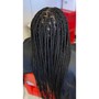 Medium knotless Senegalese Twist