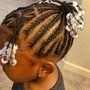 Kid's Braids w/ braiding hair