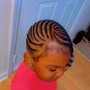 Kid's Braids w/ braiding hair