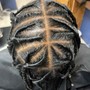 Human hair Individual Braids