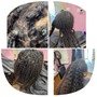 Micro loops extensions installation! This service is for clients who are tired or want a break from braids, tension, or anything relating to braids & still want long & full hair