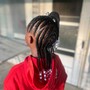 Small Boho Knottless Braids