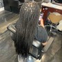 Jumbo knotless braids