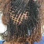 Med. Back Length Knotless Braids