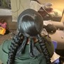 Ponytail (includes silk press)