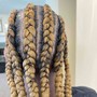 Feed In Braided Ponytail