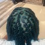 Medium Knotless Box Braids