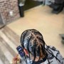 Kid's Fulani Braids Lemonade Braids(Natural hair)