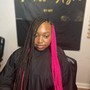 Medium Knotless Braids