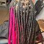 Medium Knotless Braids