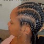 Feed-in Braids (cornrows)