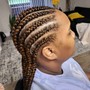 8 Feed in braids