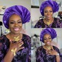 Full face Glam Makeup and Gele