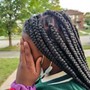 Medium and jumbo box braids