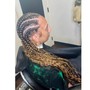 Small Tribal/Fulani braids