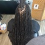 Small Faux Locs (Butt length)