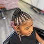 Kid's natural hair Braids age 5 to 11