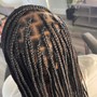 Straight back boho braids (adult ) 8- 10braids