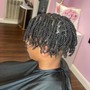 Relaxer re-touch