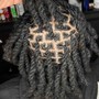 Cornrows.(NATURAL HAIR)