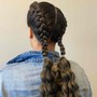 Women's Stitch Braids - 2 Straight Backs