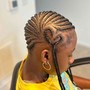 Large Feed -In ponytail