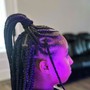 Feedin ponytail Braids