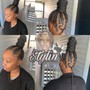 Small Braided Ponytail