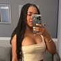 Large knotless goddess Braids