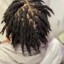 COMB TWIST STARTER LOCS WITH WASH