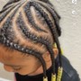 Kid's Cornrow Hairstyle