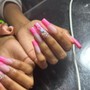 Short Acrylic Fullset