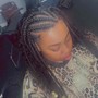 Weave maintenance (sew in touch up)