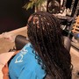 Boho Goddess Knotless Braids with Sew In