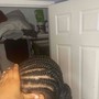 8-10 Feed in braids (hair provided)