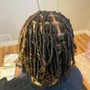 Loc retwist with wash