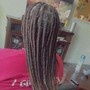 Medium Knotless Braids