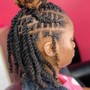 Retwist (50 locs or less/ Above shoulder)