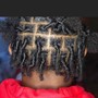 Freestyle feed in braids (hair provided)